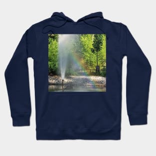 Fountain Rainbow Hoodie